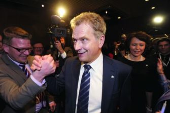 Sauli Niinistö astui virkaansa
