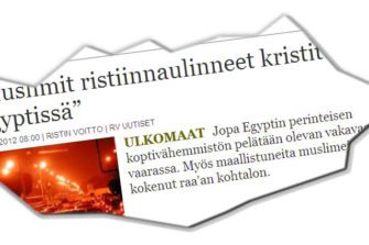 Egyptin ristiinnaulitsemisuutinen ilmeisesti osin liioittelua