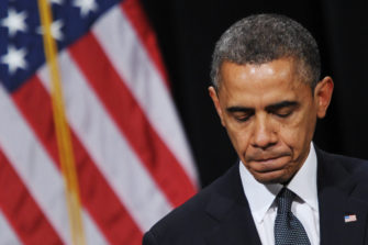Presidentti Barack Obama otti osaa Newtownin uhrien omaisten tuskaan