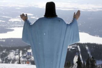 Jeesus-patsas sai luvan pysyä Montanan vuoristossa