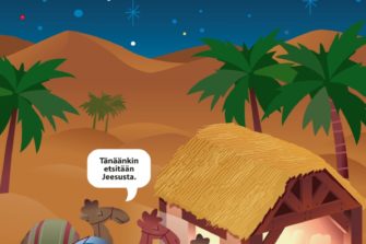 Eläviä kuvia Kansanlähetyksen adventtikalenterissa