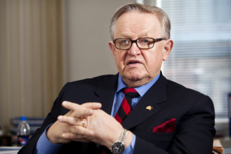 Martti Ahtisaari: Väkivaltainen uskonto on harhaoppi