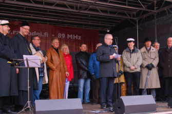 Vapputapahtumassa julistettiin: Haluamme kaupungille parasta