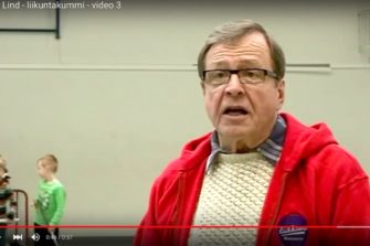 Arvi Lindistä kirkon ensimmäinen liikuntakummi