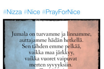Kirkonmiehiltä myötätuntoa Ranskan iskun uhreille