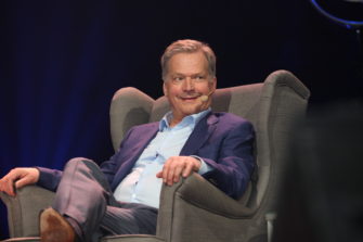 Kirkkopäivät: Presidentti Sauli Niinistö pohti taivaallisen ja maallisen oikeuden eroja