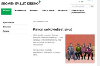 Suomen evankelis-luterilaiselle kirkolle Vuoden selväsanainen –palkinto