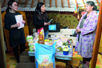 Mongolian ankara talvi koettelee yksinhuoltajaperheitä