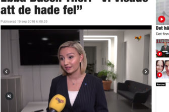 Ruotsin vaalit olivat kristillisdemokraateille uuden nousun paikka