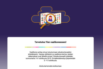 Puolueiden erot arvokysymyksissä paljastuvat Ylen vaalikoneesta