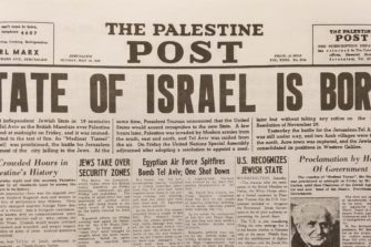 Israelin itsenäisyys ja presidentti Truman