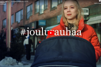 Jouluevankeliumivideon lyhytversiota esitetään Finnkinon elokuvateattereissa 15.-23.12.