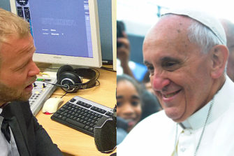 Piispa Teemu Laajasalo tapaa Paavi Franciscuksen Vatikaanissa