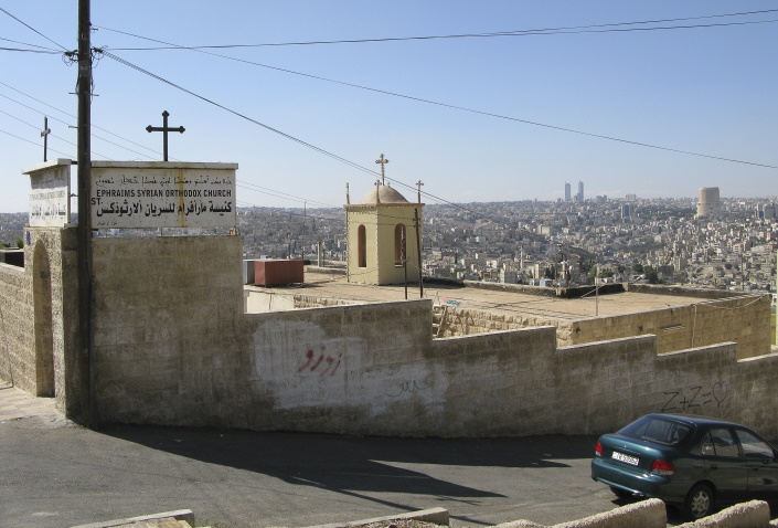 Syyrialaistaustainen kirkko Jordaniassa.