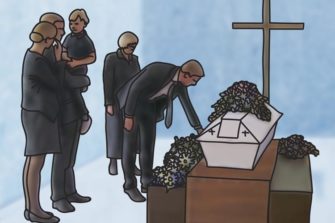 hautaan siunaaminen, hautajaiset