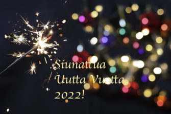 Seurakuntalainen toivottaa lukijoilleen armollista ja siunattua uutta vuotta 2022!