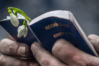 Ukrainassa suuri Jumalan sanan tarve