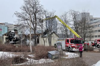 Espoon toiseksi vanhin kirkkorakennus tuhoutui tulipalossa