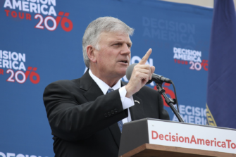 Franklin Graham toivoo tulitaukoa Ukrainaan pääsiäisen ajaksi