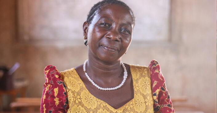 Tansanialainen Rahel Mgonja, 51 vuotta.
