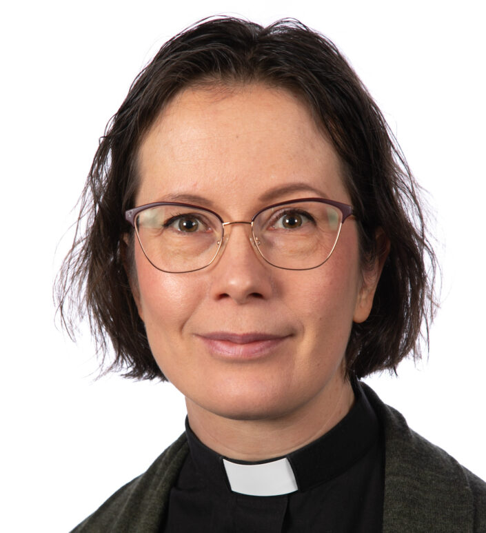 Kuvassa kirkon lähetystyön keskuksen johtaja Elina Hellqvist