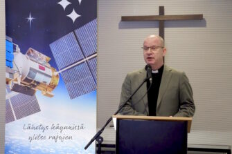 Mikko Matikainen linjapuheessaan: Evankeliumi ja yhteistyö ovat Sansan työn ytimessä