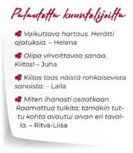 Palautetta Radio Dein kuuntelijoilta