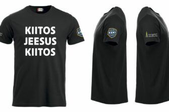 Kempeleessä pesisseura ja seurakunta loivat hittituotteen – Jeesus-paita myytiin muutamassa tunnissa loppuun