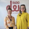 Kipa Mikkola Ulla Lumijärvi Radio Dein logon edessä