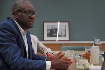 Rauhannobelisti Denis Mukwege tapasi Suomen valtionjohtoa