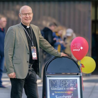 Mikko Matikainen Medialähetyspäivillä: Sansa on ulkolähetysjärjestö ja Jumalan rakkauden kanava