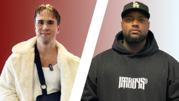 Mieskriisi-podcastin vieras räppäri Jodahe Sabure (oikealla) piti Stagalan haastattelun näkökulmaa vääränä.