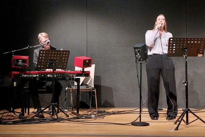 Nanna Due Noer ja Steffen Bay konsertoivat.