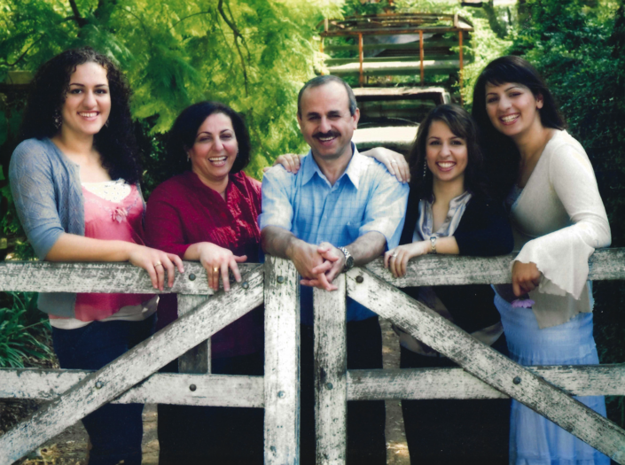 Daniel Shayesteh ja perhe