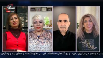 Kuvakaappaus SAT-7 Pars -kanavan suorasta lähetyksestä.