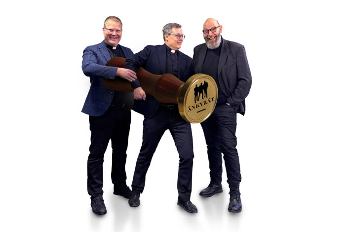 Daniel Nummela, Tom Säilä ja Lauri Vartiainen. Kuva: Nyyti Kannisto