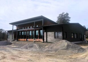 Parikanniemen lastenkodin uusi lastentalo on valmis ja otetaan käyttöön kesällä 2026. Kuva Parikanniemen arkisto.